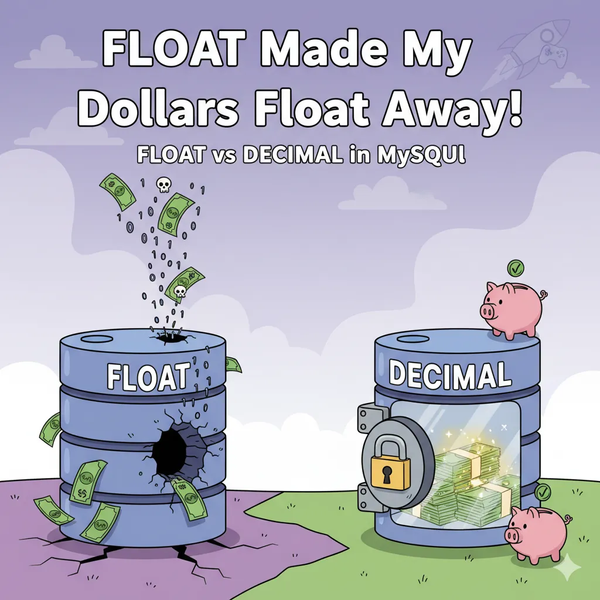 FLOAT Made My Dollars Float Away - FLOAT vs DECIMAL in MySQL 💸